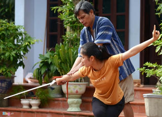 Hướng tới Kỷ niệm 50 năm Ngày Thương binh- Liệt sĩ: Người lính già đam mê võ thuật