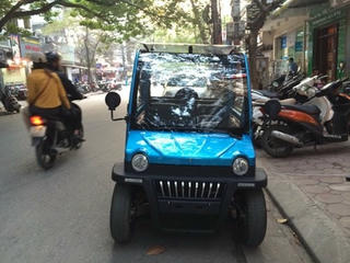 Xử lý nghiêm chạy xe ôtô điện 3-4 bánh