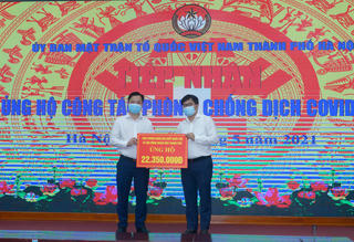 Hà Nội: Tiếp tục tiếp nhận nguồn lực phòng dịch Covid-19