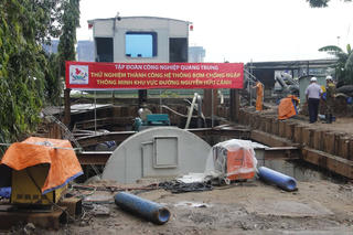 Đề nghị dừng hoạt động siêu máy bơm chống ngập