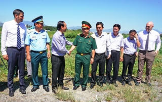 Bàn giao đất đã xử lý ô nhiễm dioxin tại sân bay Đà Nẵng