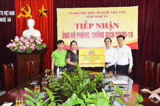 Mặt trận Nghệ An triển khai giám sát việc hỗ trợ người dân ảnh hưởng bởi Covid-19