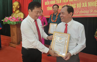 Bí thư xã Kỳ Xuân: 
Điển hình tiên tiến là hạt nhân truyền cảm hứng xây dựng quê hương