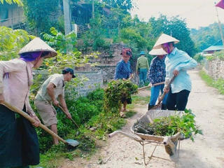 Những tuyến phố, bản làng kiểu mẫu ở Điện Biên