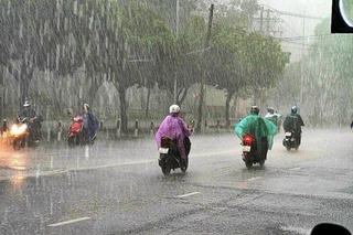 Ngày 12/9: Nhiều khu vực có mưa rào và dông