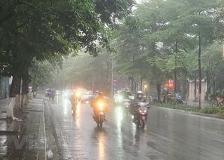 Ngày 14/9: Mưa rào và dông xuất hiện ở nhiều khu vực