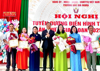 Lâm Đồng: Phường Bắc Gia Nghĩa chú trọng nhân rộng các gương điển hình tiên tiến