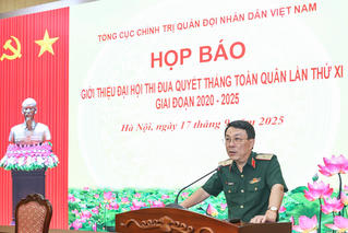 Hơn 700 đại biểu dự Đại hội Thi đua Quyết thắng toàn quân lần thứ XI