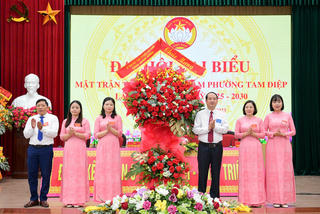 Ninh Bình: Mặt trận Tổ quốc phường Tam Điệp tổ chức đại hội điểm đầu tiên