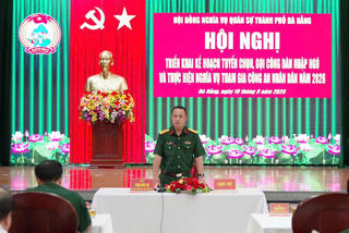 Đà Nẵng: Triển khai kế hoạch tuyển chọn và gọi công dân nhập ngũ năm 2026 