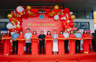 Nhà sách và Thiết bị trường học Nguyễn Tri Phương ra mắt mô hình mới