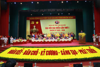Khai mạc Đại hội đại biểu Đảng bộ tỉnh Thái Nguyên lần thứ I