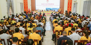 Xã vùng lũ Tương Dương tổ chức đại hội Mặt trận nhiệm kỳ mới