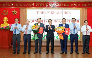 Ông Lương Đức Hải làm Trưởng ban Tổ chức Tỉnh ủy Khánh Hòa 