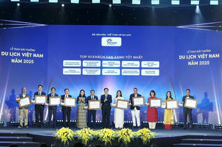 113 tập thể, doanh nghiệp được vinh danh tại Giải thưởng Du lịch Việt Nam 2025