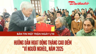 Bản tin Mặt trận sáng 1/10