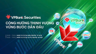 VPBankS chào bán IPO từ ngày 10/10 với giá 33.900 đồng/cp 