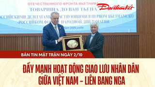 Bản tin Mặt trận sáng 2/10 