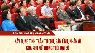 Bản tin Mặt trận sáng 3/10
