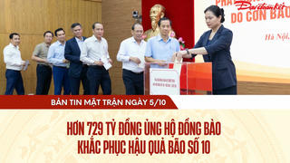 Bản tin Mặt trận sáng 5/10