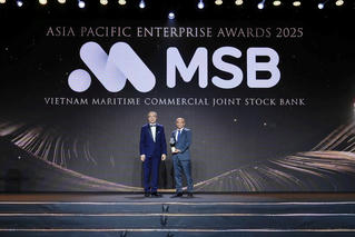 MSB giành cú đúp giải thưởng tại APEA 2025