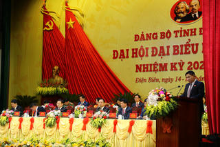 Đại hội Đảng bộ tỉnh Điện Biên lần thứ XV làm việc Phiên trù bị