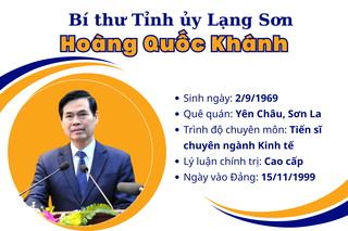 Ông Hoàng Quốc Khánh làm Bí thư Tỉnh ủy Lạng Sơn