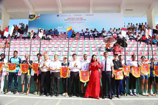 Khai mạc Giải Đua thuyền Rowing vô địch châu Á 2025 tại Hải Phòng