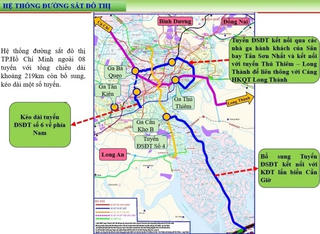 TP Hồ Chí Minh ưu tiên tuyến đường sắt Bến Thành - Cần Giờ