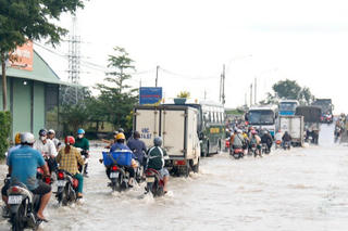 Lâm Đồng: Quốc lộ 1A qua phường Hàm Thắng lưu thông trở lại bình thường