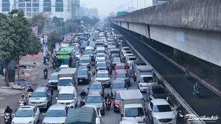 Để giảm thiểu ùn tắc giao thông: Hà Nội cần ưu tiên cho giao thông công cộng