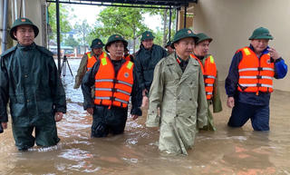 'Tâm lũ' Hà Tĩnh ứng phó kịp thời trước lũ dữ