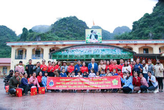 Học sinh Thủ đô gửi gắm yêu thương đến học sinh vùng lũ