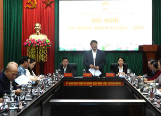 Mặt trận Tuyên Quang kiện toàn nội dung và nhân sự trình Đại hội lần thứ I