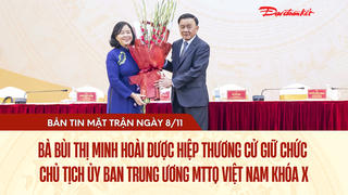 Bản tin Mặt trận sáng 8/11