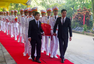 Quảng Trị: Lễ viếng, truy điệu và an táng các hài cốt liệt sĩ cất bốc được ở đường 20 Quyết Thắng