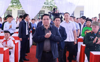 Thủ tướng dự khởi công xây dựng trường nội trú ở các xã biên giới đất liền