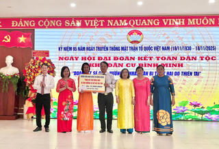 Đà Nẵng: Ngày hội Đại đoàn kết hướng về vùng thiên tai