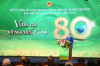 8 thập kỷ vẻ vang và tự hào của ngành Nông nghiệp và môi trường