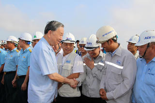 Tổng Bí thư Tô Lâm: Sân bay Long Thành là công trình biểu tượng cho khát vọng phát triển 