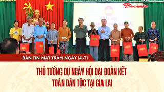 Bản tin Mặt trận sáng 14/11