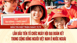Bản tin Mặt trận sáng 17/11