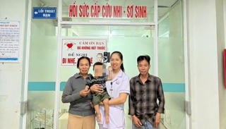 Quảng Trị: Cứu sống bé trai 19 tháng tuổi bị đuối nước, ngưng tim