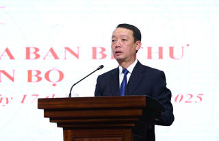 Ông Phan Thiên Định giữ chức Phó Bí thư Tỉnh ủy Hà Tĩnh