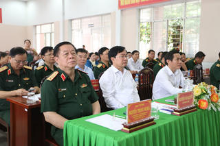 Đại tướng Nguyễn Trọng Nghĩa dự Ngày hội Đại đoàn kết toàn dân tộc tại tỉnh Tây Ninh 