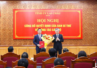 Điều động, chỉ định ông Hà Quang Trung giữ chức Phó Bí thư Tỉnh ủy Lai Châu