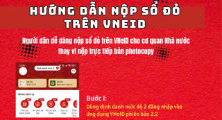 Infographic: Hướng dẫn nộp sổ đỏ trên VNeID