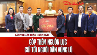 Bản tin Mặt trận sáng 20/11