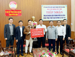 Đà Nẵng: Thêm nhiều tấm lòng hướng về bà con vùng thiên tai