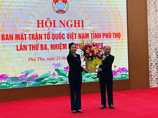 Phú Thọ có tân Chủ tịch Uỷ ban MTTQ tỉnh
